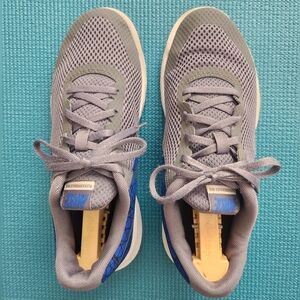 Nike Gray &  Blue Athletic Shoes  6.5Y